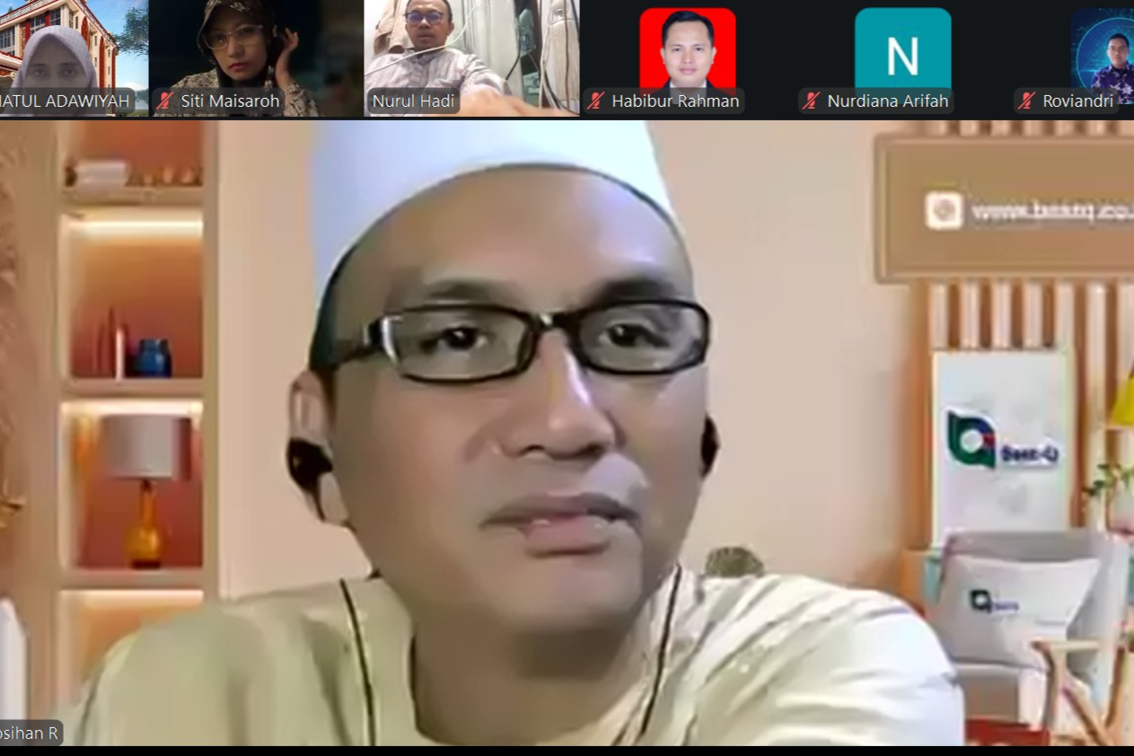 Prodi PBA Gelar Zoom Meeting Perumusan Roadmap Mutu dan Kurikulum